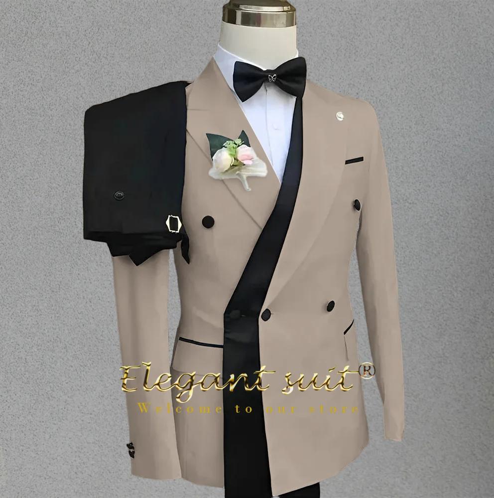Costume élégant 2 pièces pour hommes