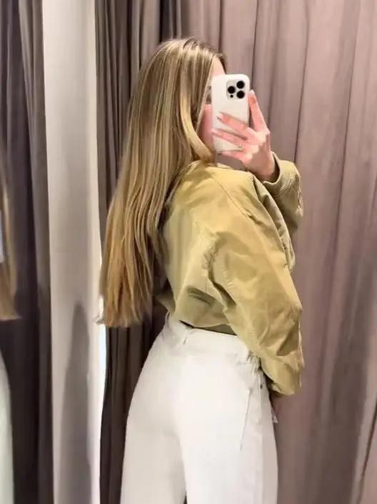 Blouson court pour femme
