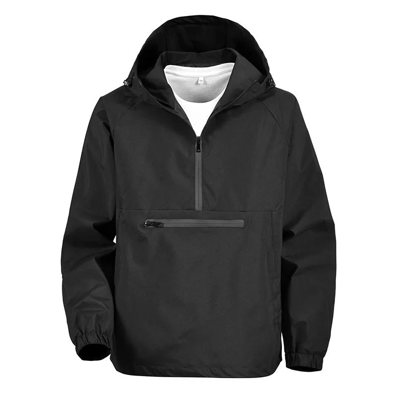 Blouson Homme Printemps 2026 Nouvelle Collection Décontracté Polyvalent Tendance à Capuche Style Utilitaire
