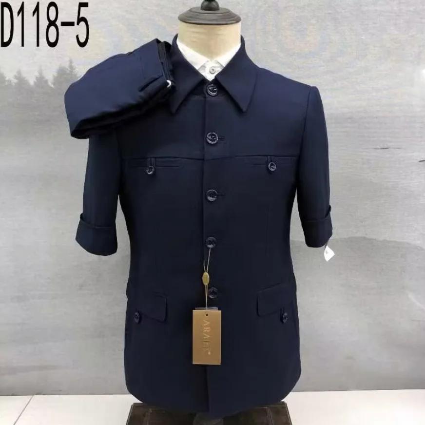 Ensemble de costumes bleus pour hommes