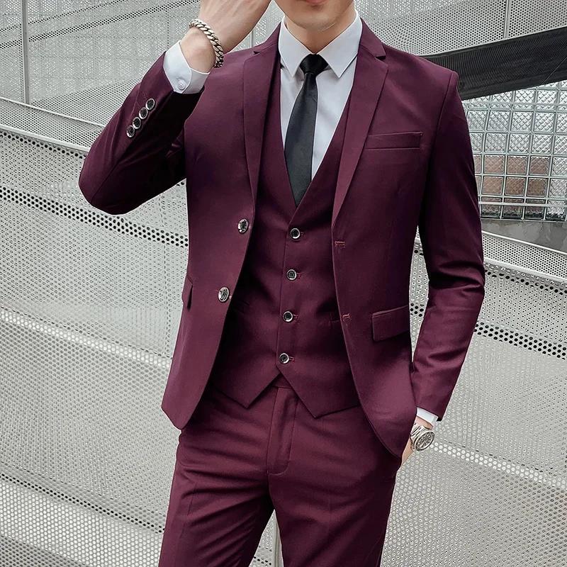Nouveau costume homme en tissu amélioré
