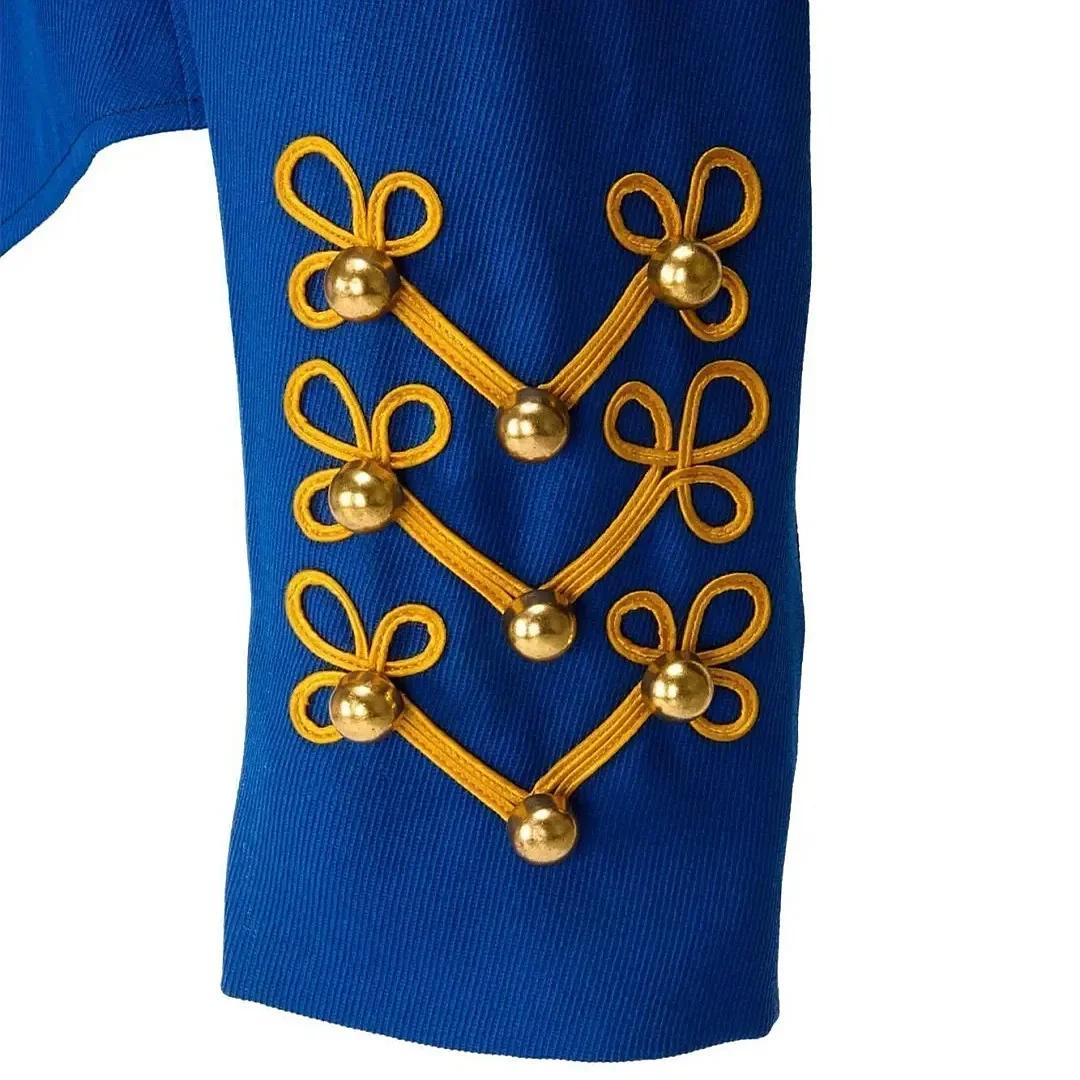 Veste personnalisée Tailor Made Super Singer Bule pour homme adulte