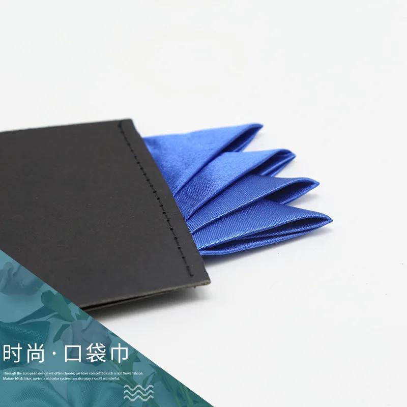 Pochette de costume unie pour homme