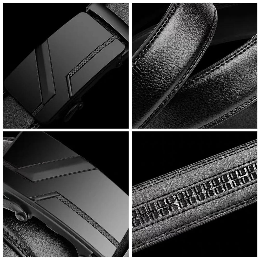 Ceinture de Luxe en Cuir PU pour Homme