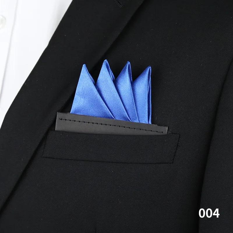 Pochette de costume unie pour homme