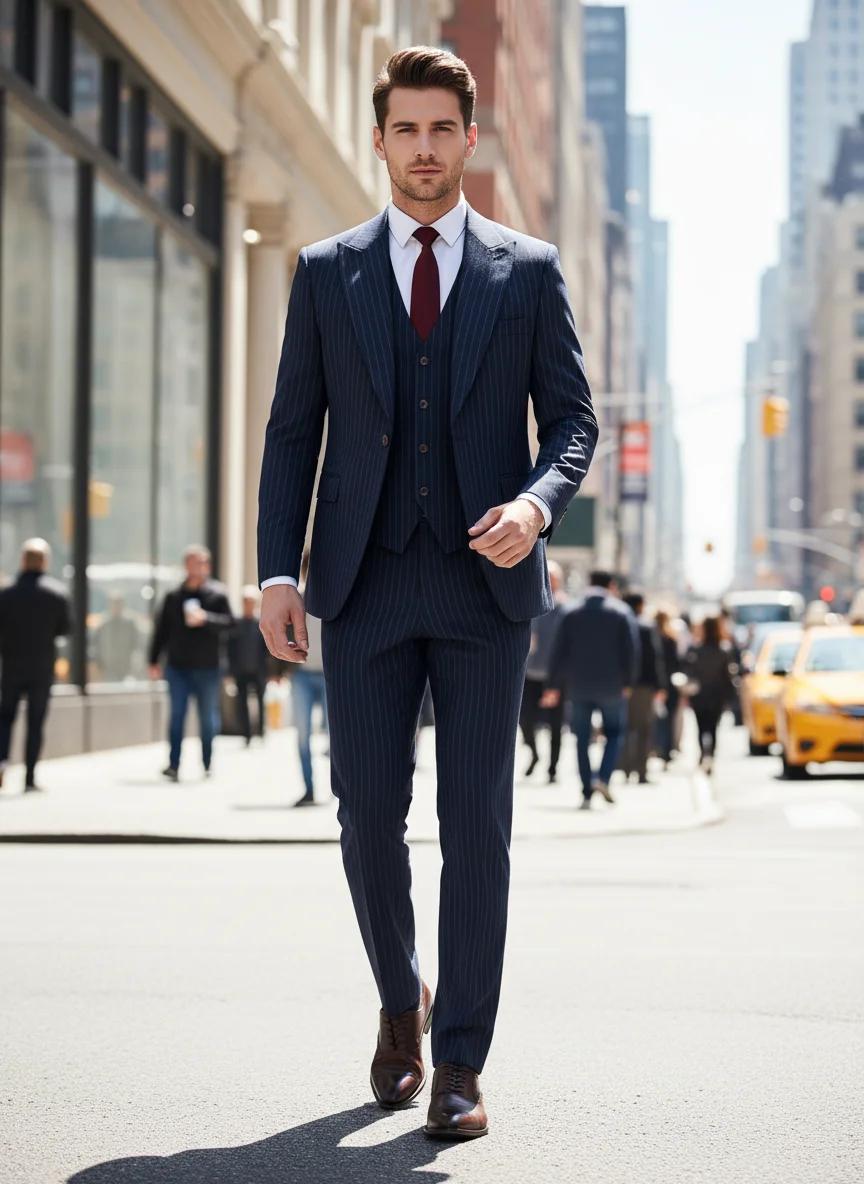 Costumes élégants pour hommes de marques de luxe