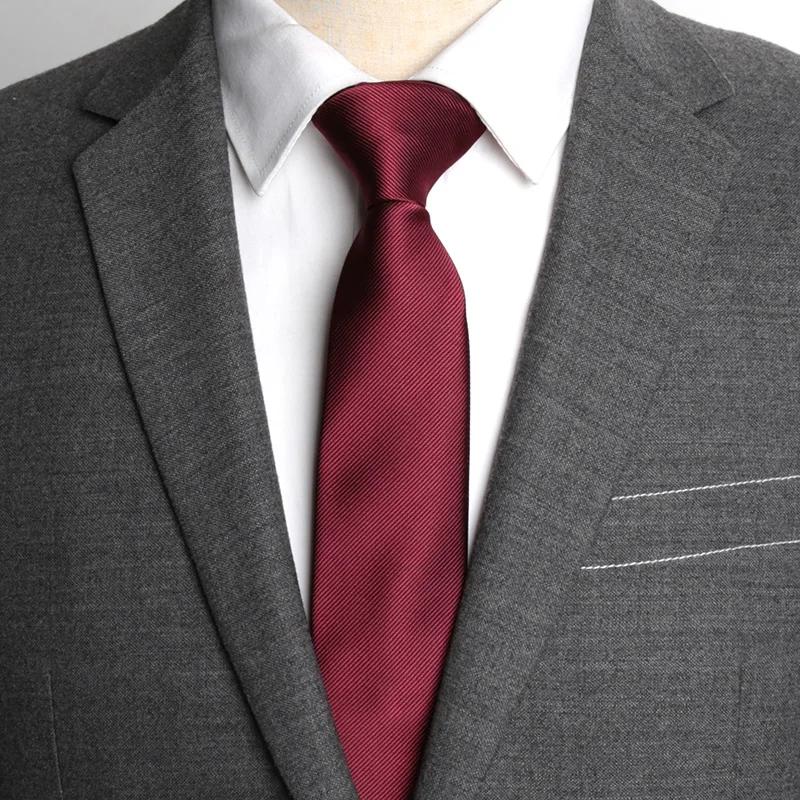 Cravate fine en Jacquard pour hommes d'affaires