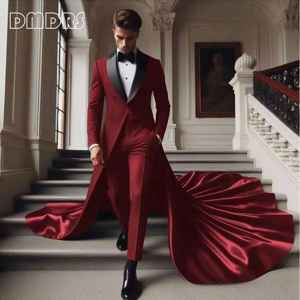 Ensemble de robe de costume de luxe pour hommes