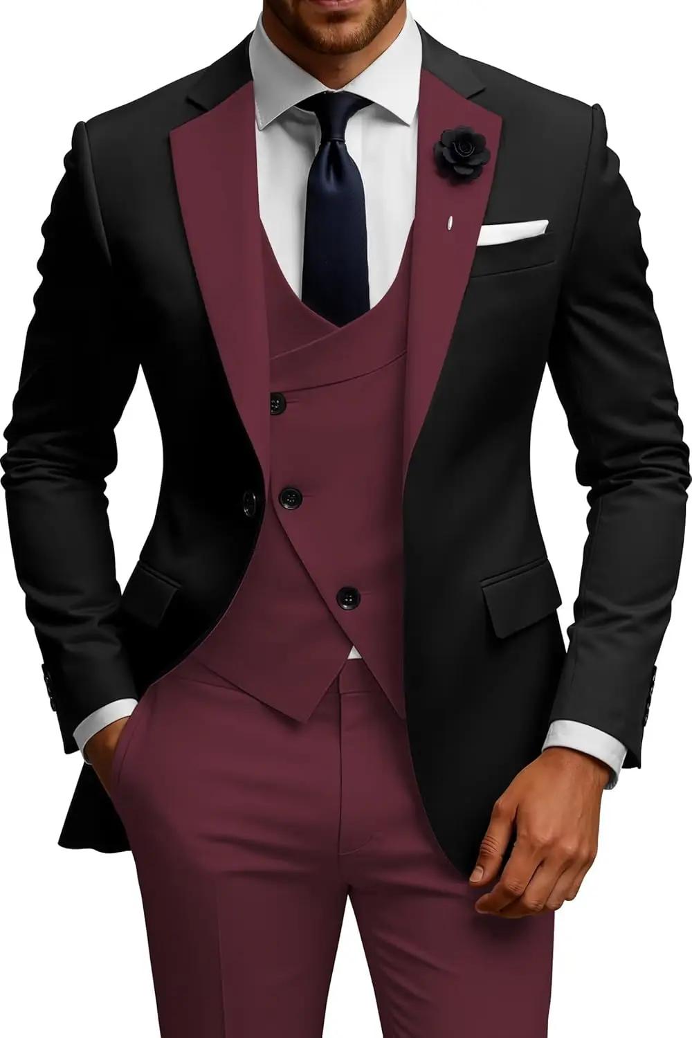 Costumes pour hommes 3 pièces