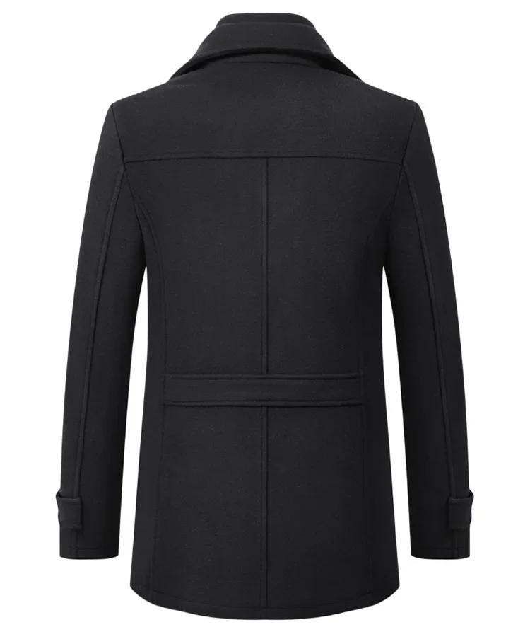 Veste d'hiver épaisse et chaude personnalisable pour hommes
