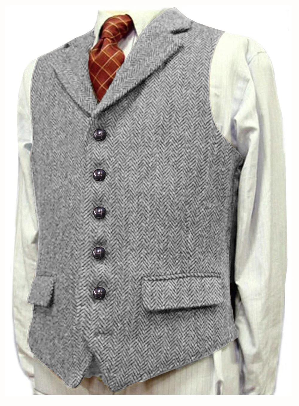 Gilet pour homme avec revers