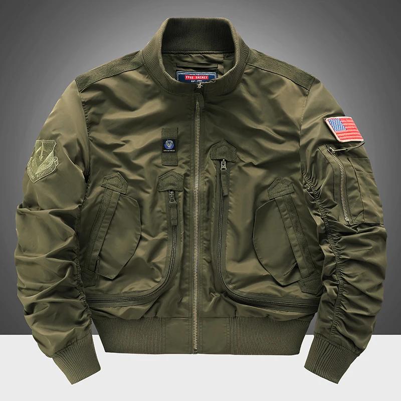 Automne hiver hommes Bomber vestes mode
