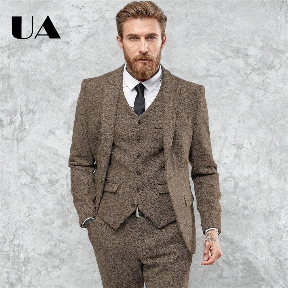Chevron – ensemble de costume formel pour hommes