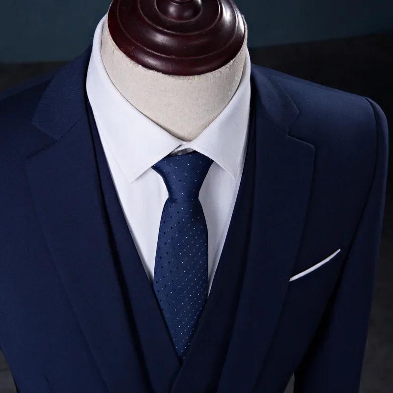 Slim Fit trois pièces hommes costume de mariage ensemble offre spéciale de la saison nouveau Style garçons d'honneur