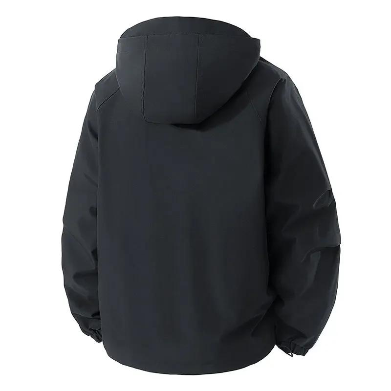 Nouvelle veste imperméable coupe-vent pour homme 2025