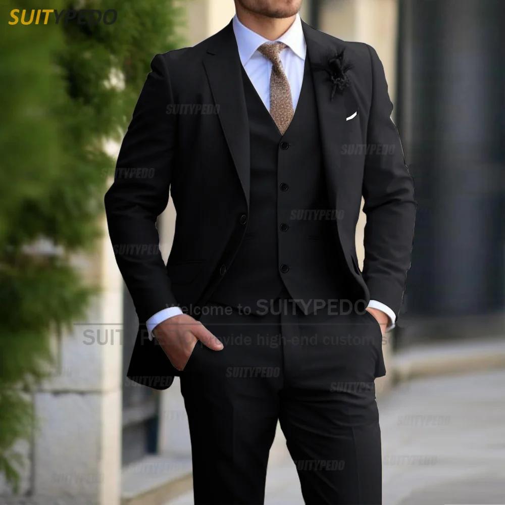 Ensemble de costumes d'affaires pour Banquet formel pour hommes