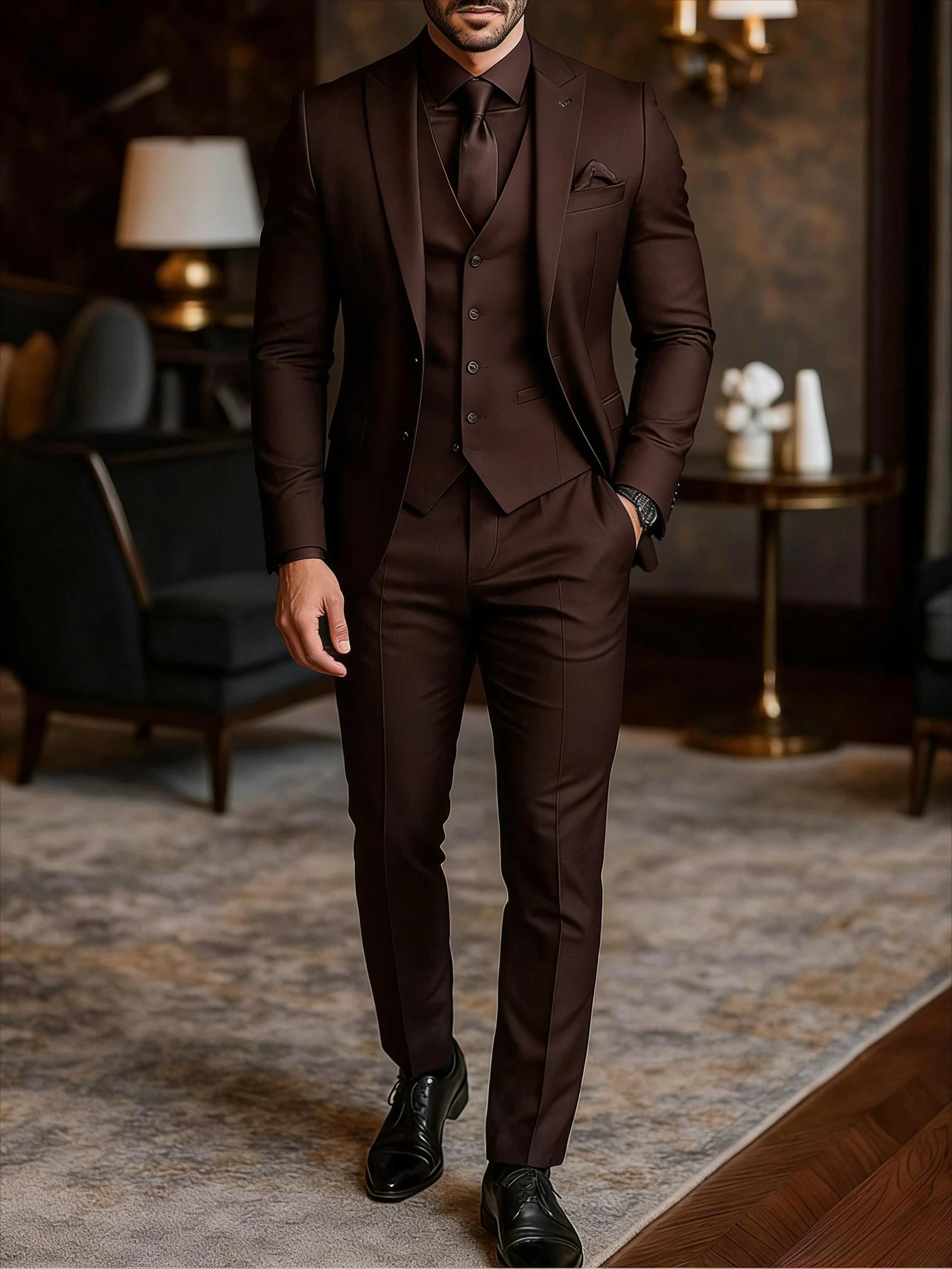 Costume 3 pièces pour hommes